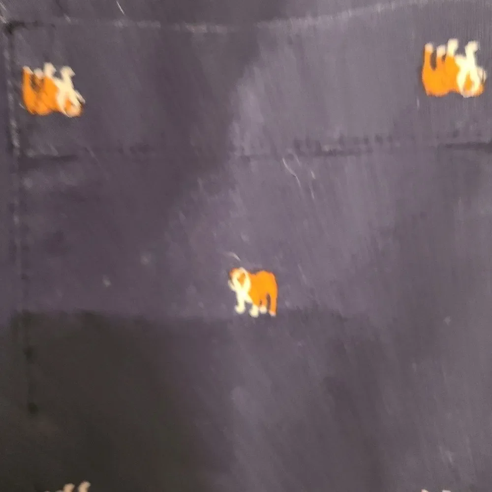 Old Navy Boys Navy Blue Shirt with Dogs